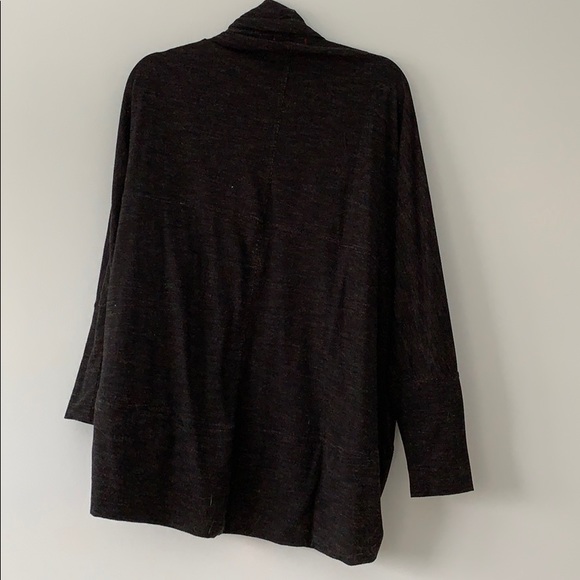 Max Studio grey open front cardigan - Picture 3 of 3